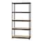 Lorell 2,300 lb Capacity Riveted Steel Shelving Recycled 59697 - alternate 7